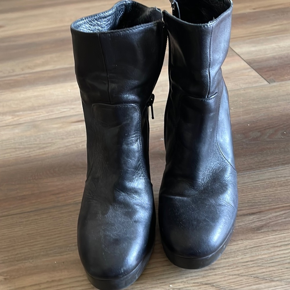 Black high heels